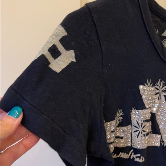 Swarovski crystals Seven of Mankind Bling TShirt - Picture 3 of 5